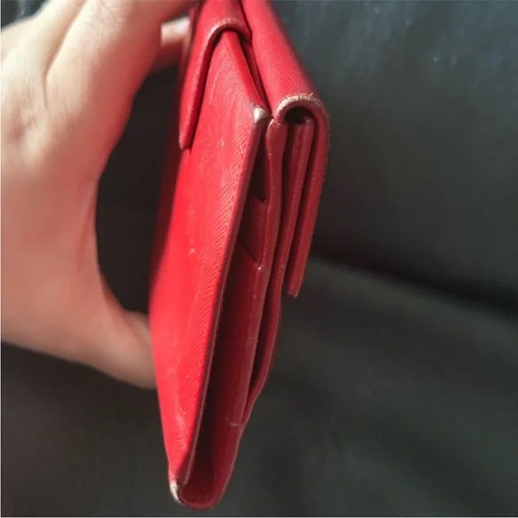 Prada Scarlet Red Wallet - Picture 11 of 17